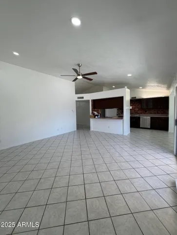 a view of a livingroom with a furniture