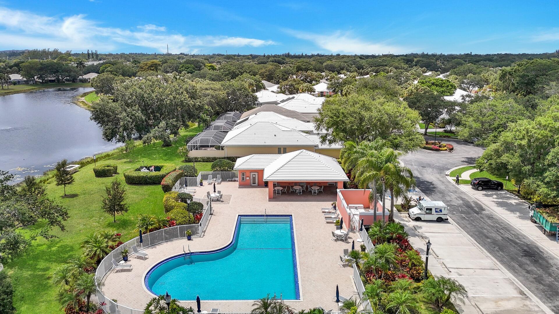 4220 Royal Oak Drive Palm Beach Gardens, FL 33410 - Photo 28 of 35 an aerial view of a house with outdoor space