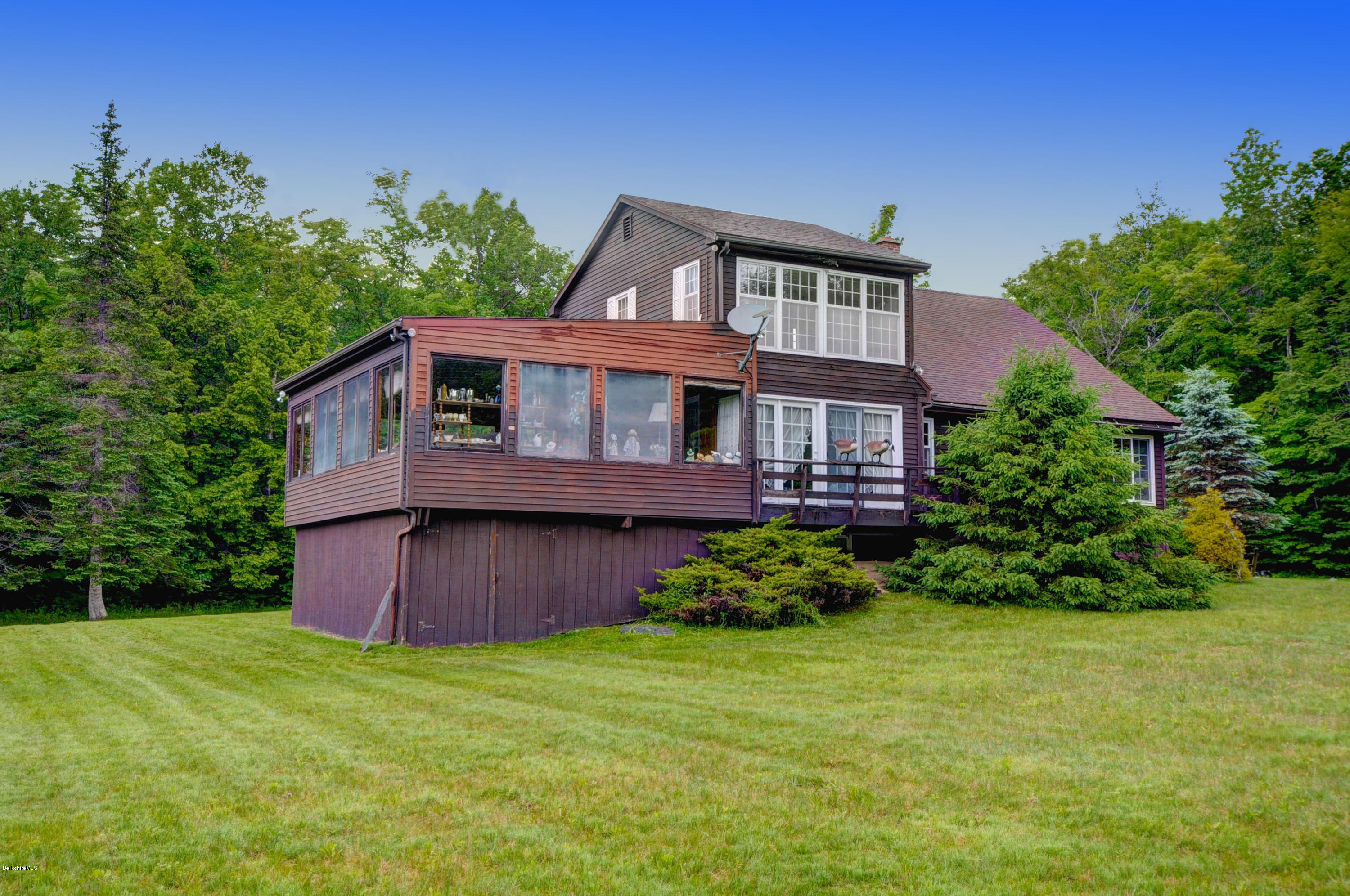 11 Andes Road Peru, MA 01235 - Photo 7 of 29 a view of a house with a backyard