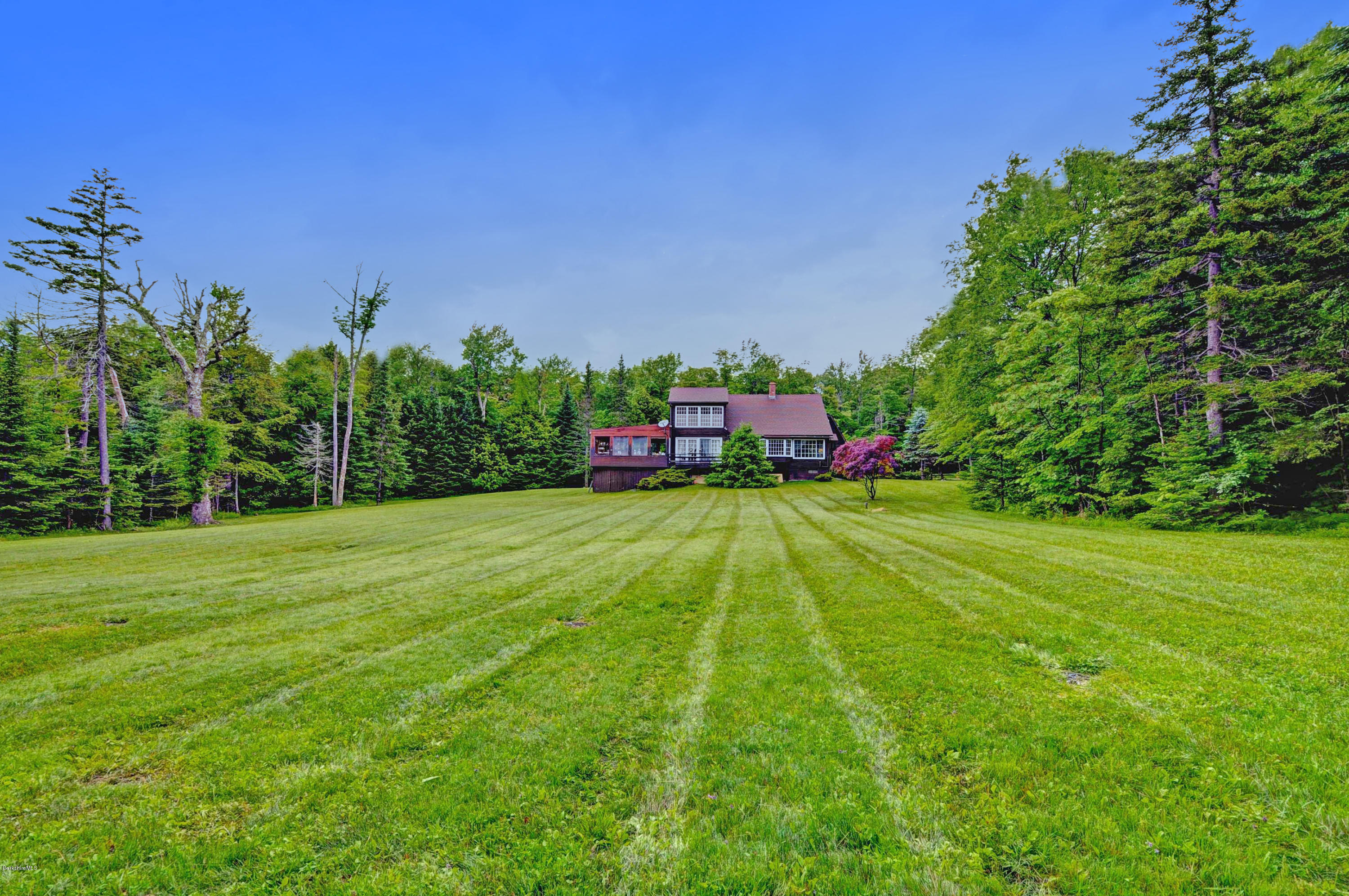 11 Andes Road Peru, MA 01235 - Photo 10 of 29 a view of yard with swimming pool and green space