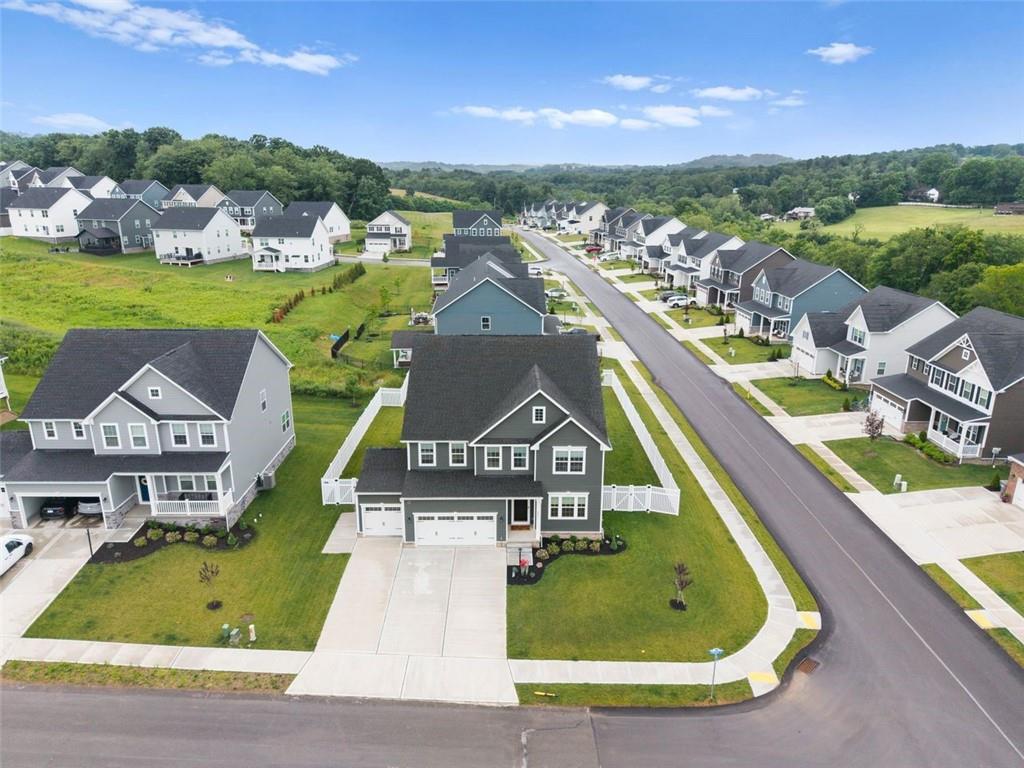 2001 Shelly Lane Mars, PA 16046 - Photo 3 of 39 an aerial view of a house with a garden and pool