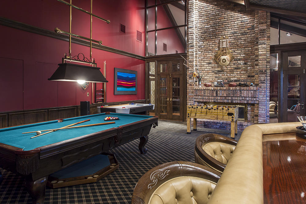 3865 Kings Way Boca Raton, FL 33434 - Photo 18 of 35 Game Room Fireplace