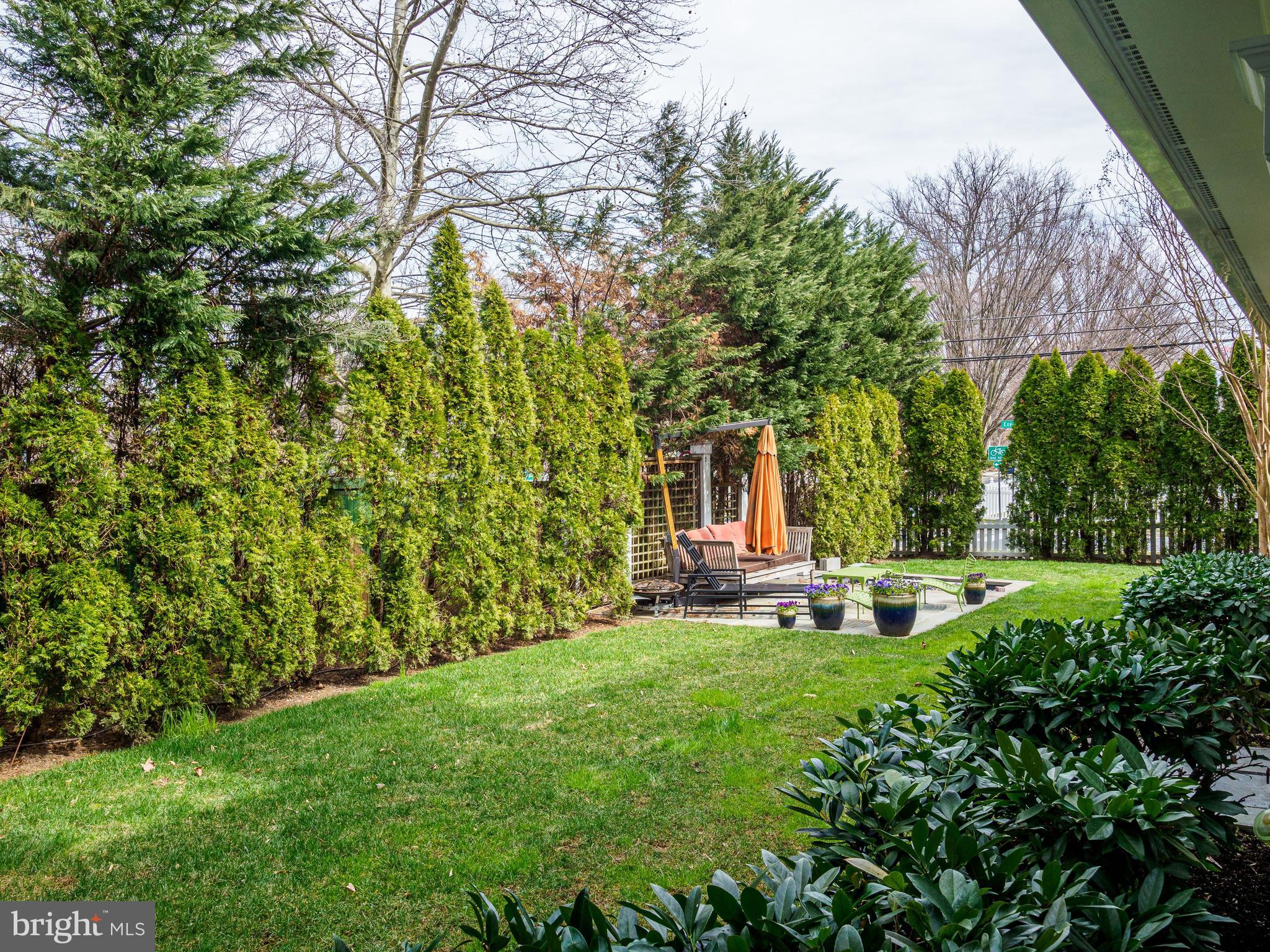 7612 Exeter Road Bethesda, MD 20814 - Photo 49 of 55 Large Level Side Yard