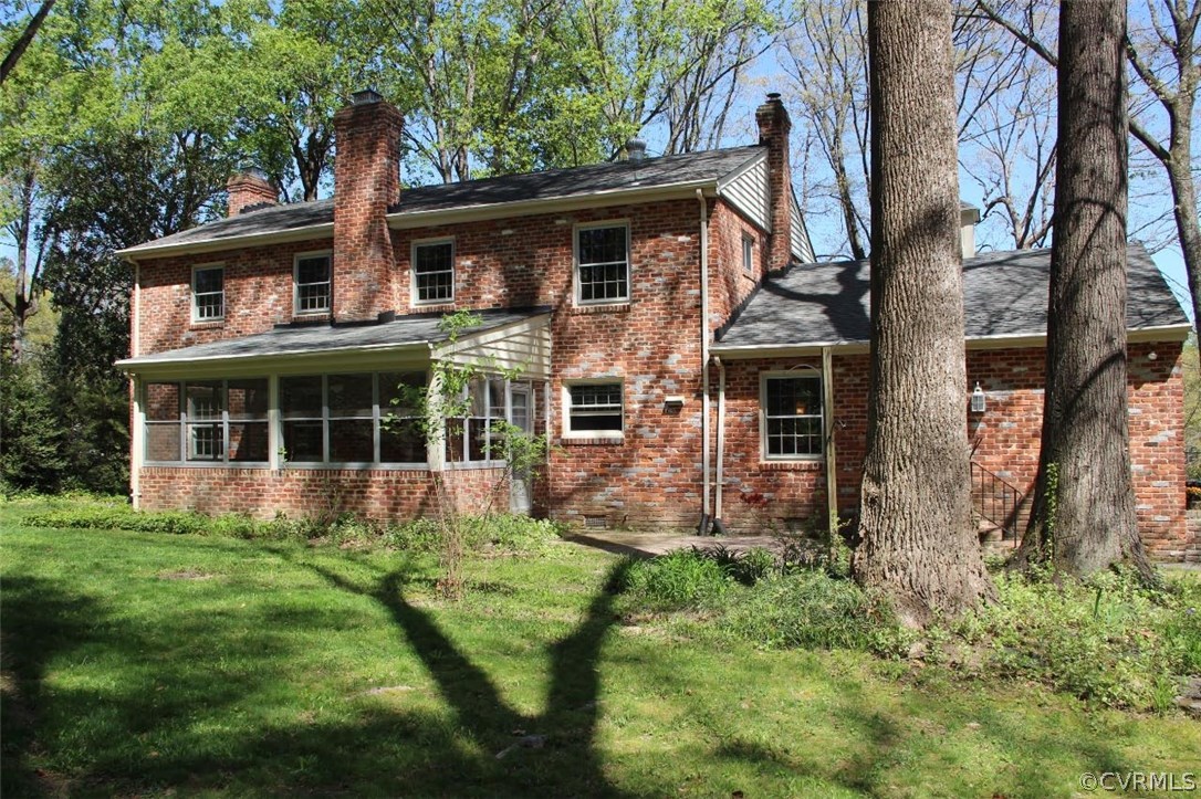 4312 Croatan Road Richmond, VA 23235 - Photo 25 of 26 a front view of house with yard and green space