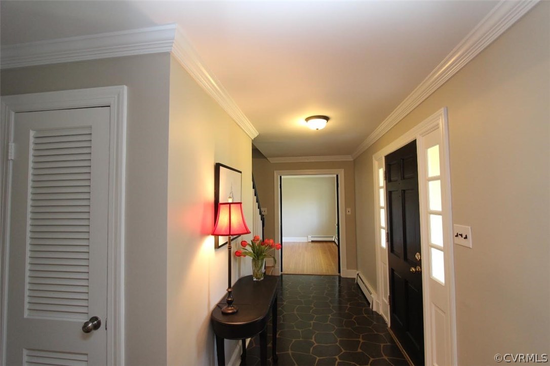 4312 Croatan Road Richmond, VA 23235 - Photo 4 of 26 a view of a bathroom from a hallway
