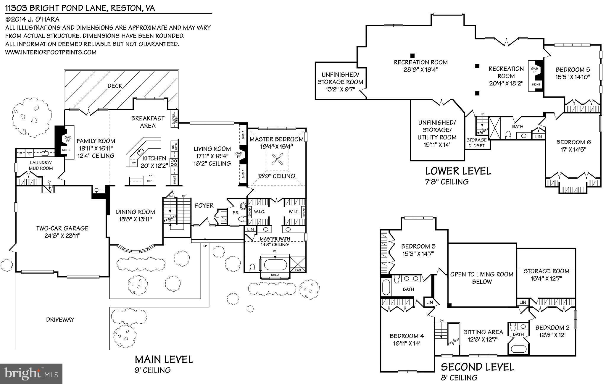 11303 Bright Pond Lane Reston, VA 20194 - Photo 21 of 21 Floor Plans