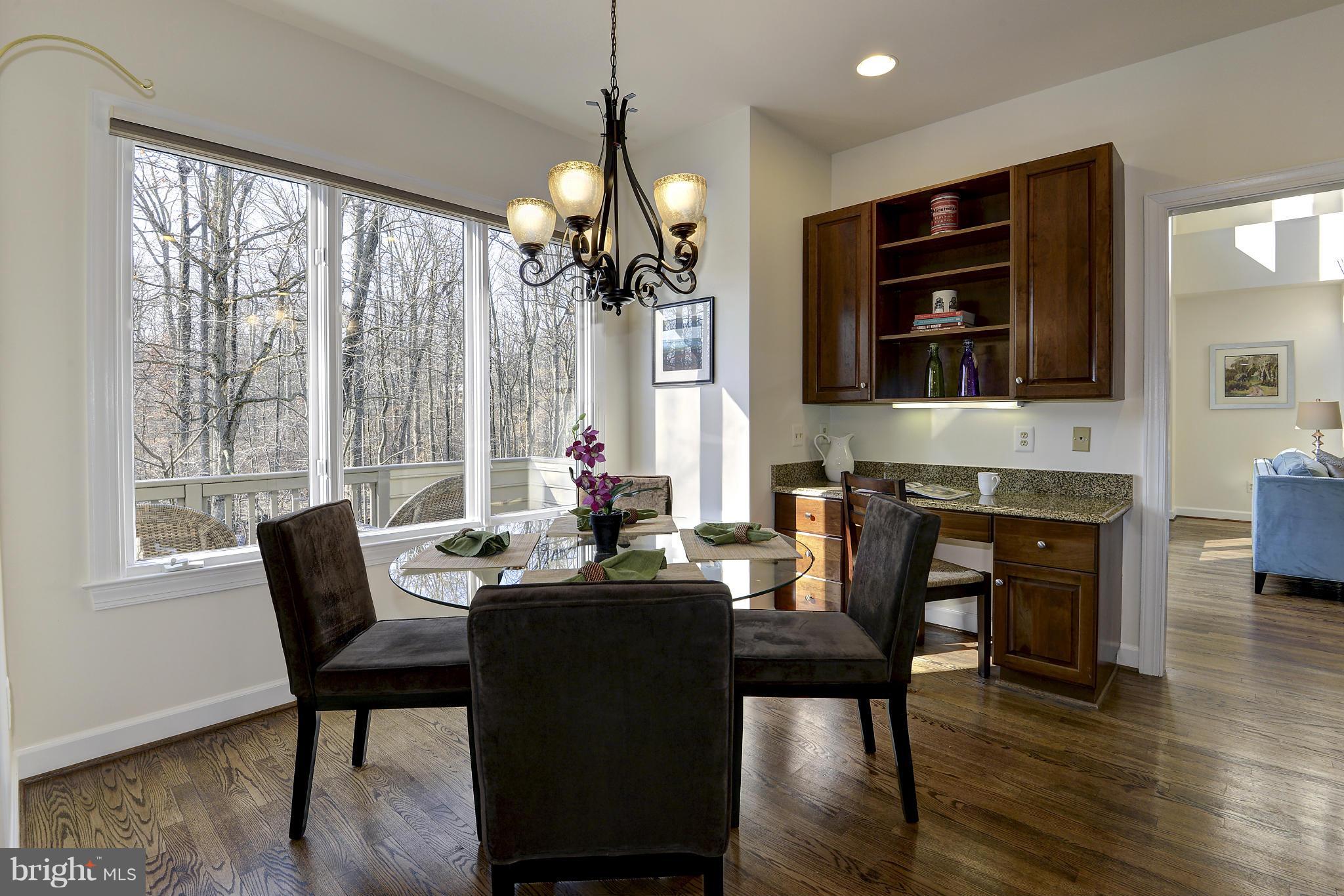11303 Bright Pond Lane Reston, VA 20194 - Photo 10 of 21 Breakfast and Desk Area