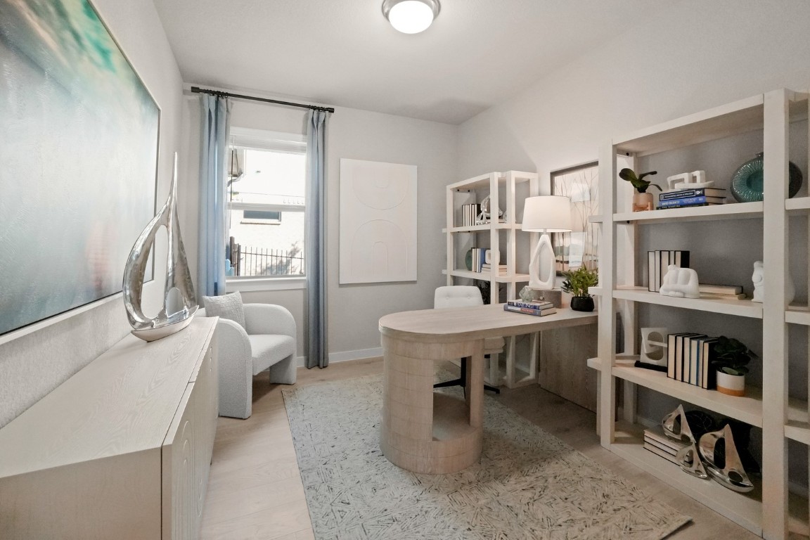 8112 Turning Leaf Circle Lago Vista, TX 78645 - Photo 23 of 29 a view of a livingroom with furniture and window