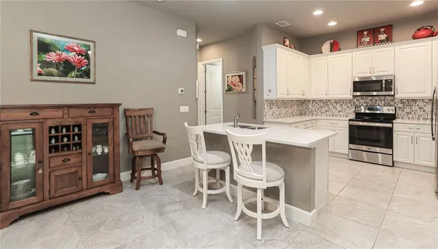 a view of a hallway with closet