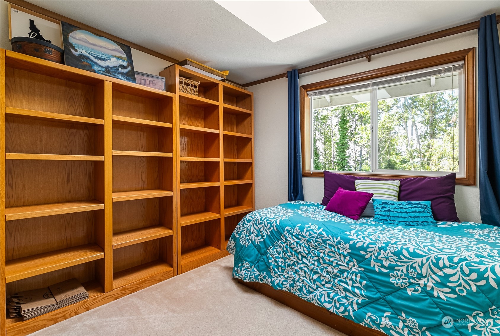 1388 Welling Road Bellingham, WA 98226 - Photo 18 of 40 a bedroom with a bed and a window