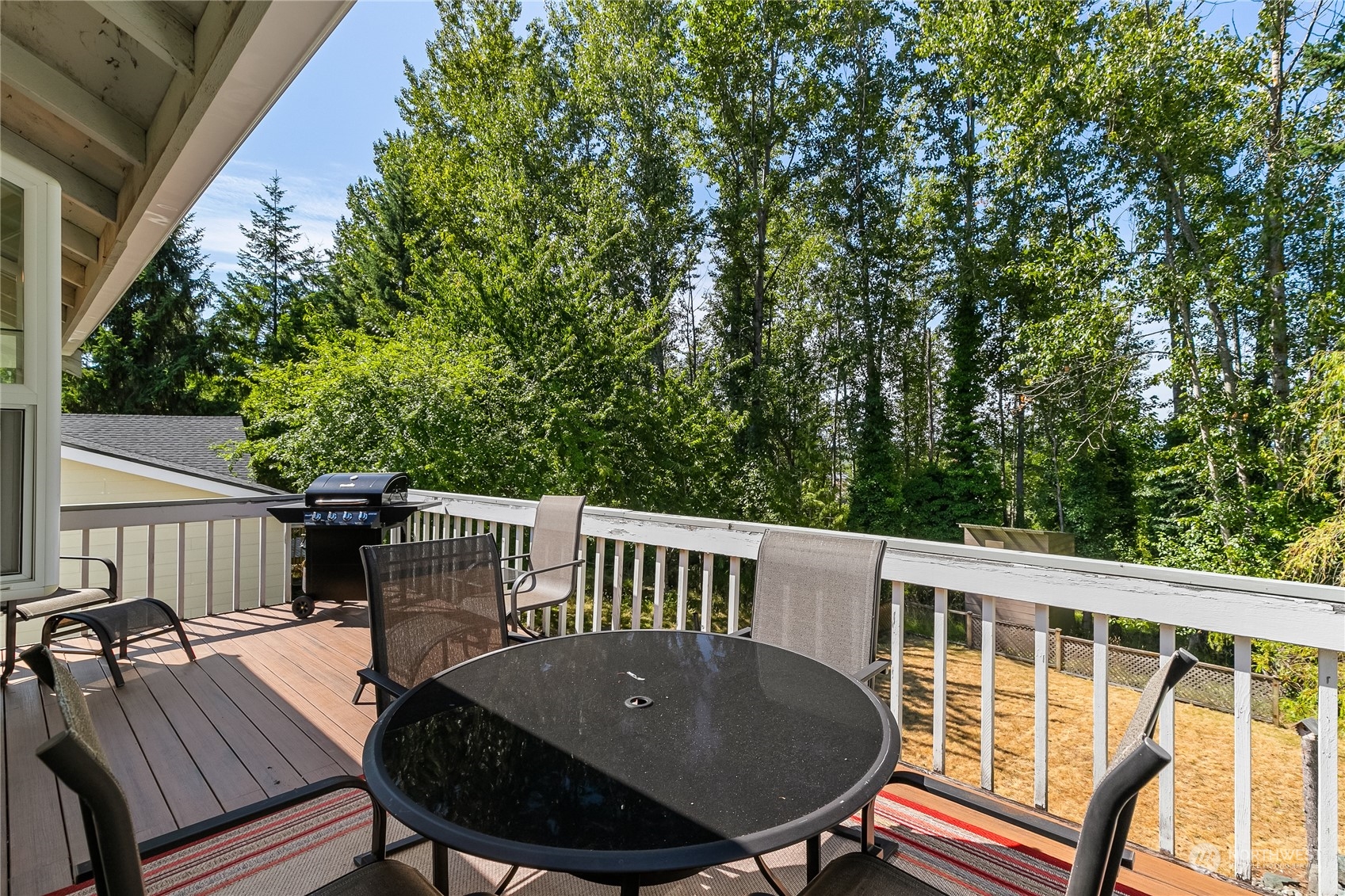 1388 Welling Road Bellingham, WA 98226 - Photo 34 of 40 a view of a chair and table in the balcony