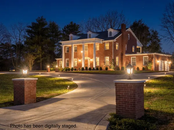 a view of a swimming pool and outdoor space