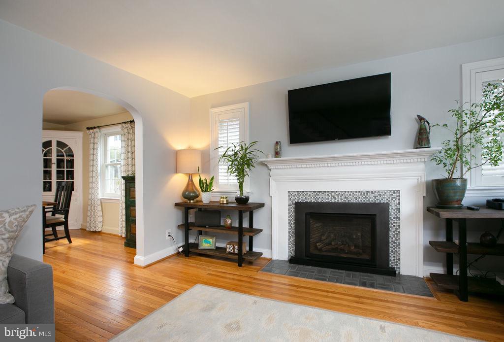 805 Dover Road Wynnewood, PA 19096 - Photo 8 of 34 fireplace