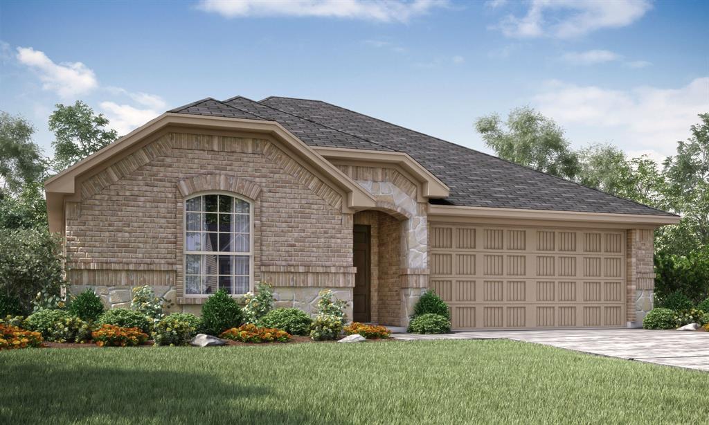 200 Coconut Drive Azle, TX 76020 - Photo 1 of 1 a front view of a house with a garden