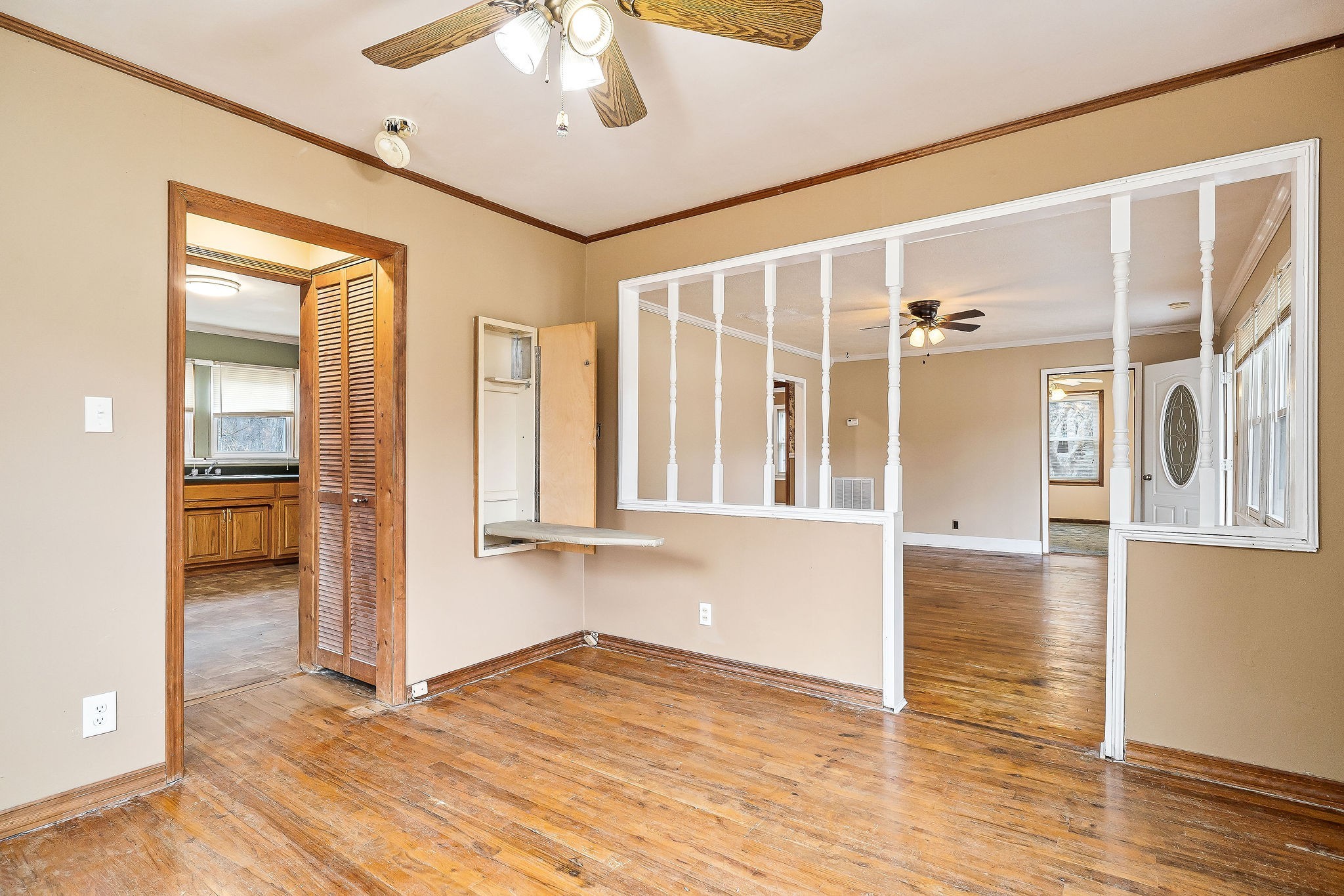 4484 Jefferson Road Smithville, TN 37166 - Photo 5 of 18 wooden floor in an empty room with a window