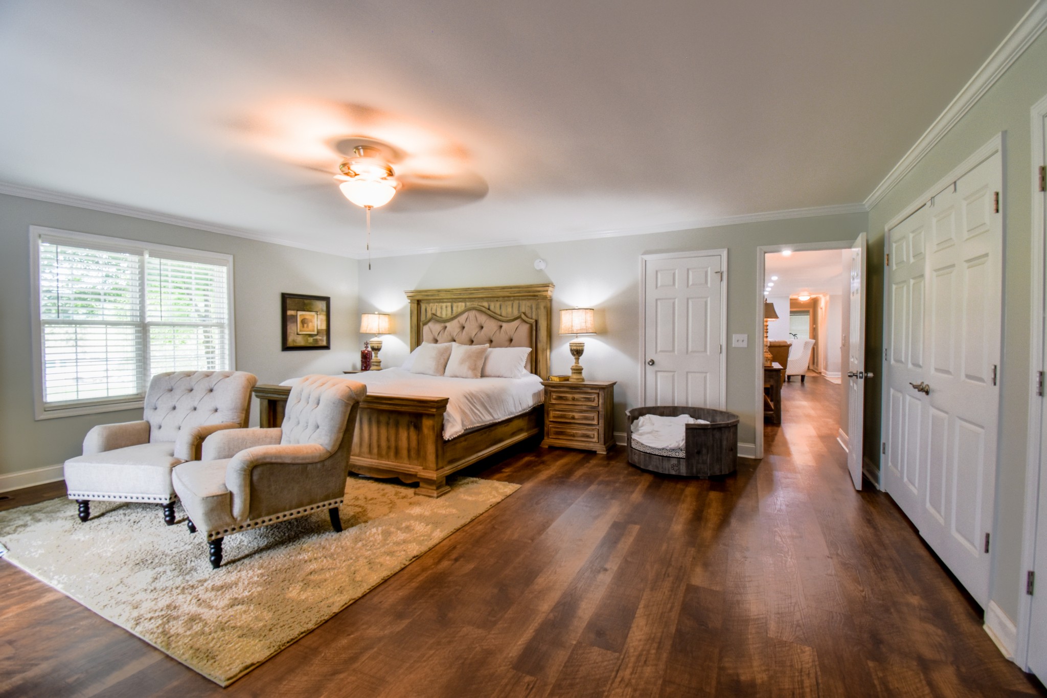 1000 Five Points Road Pulaski, TN 38478 - Photo 34 of 50 a bedroom with furniture and a wooden floor