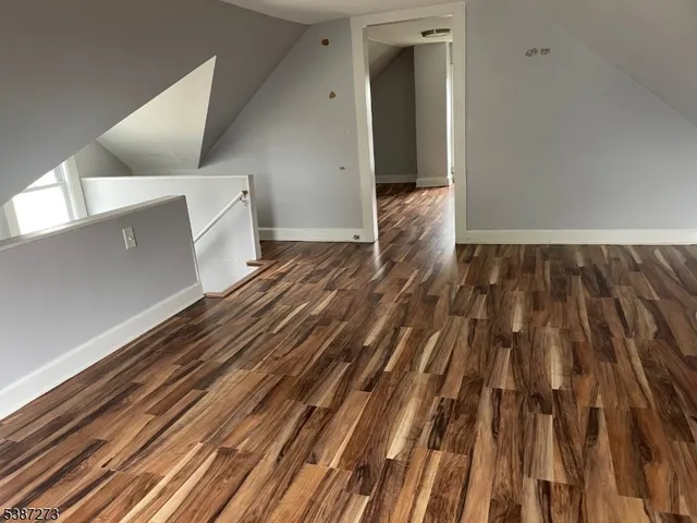 a view of wooden floor