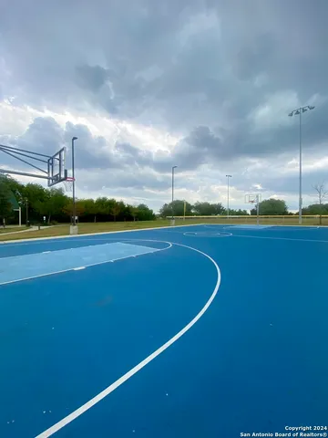 a view of a tennis court