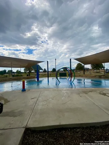 a view of outdoor space with seating area