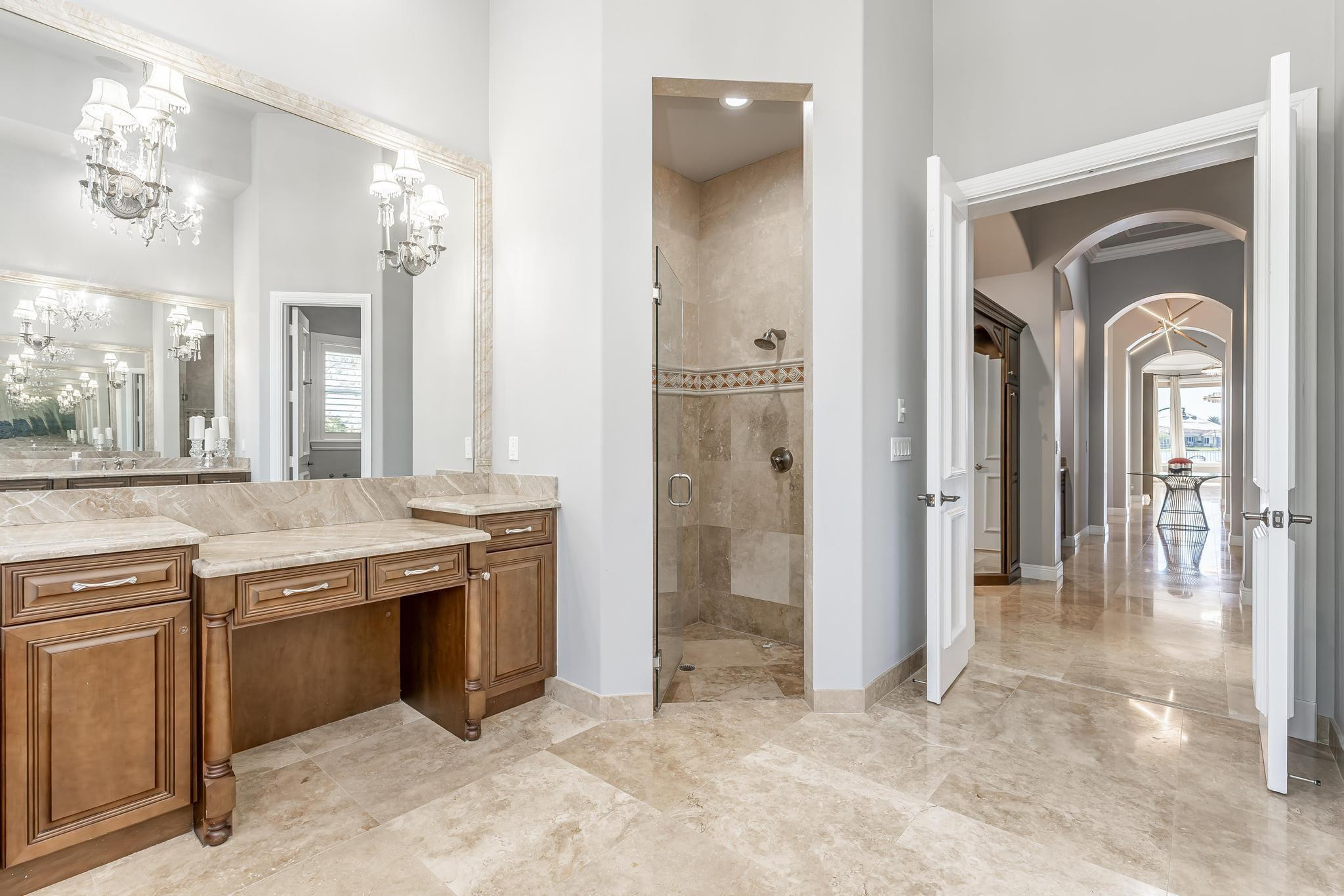 3111 Lake Ridge Lane Weston, FL 33332 - Photo 13 of 21 a view of a kitchen cabinets and a wooden floor