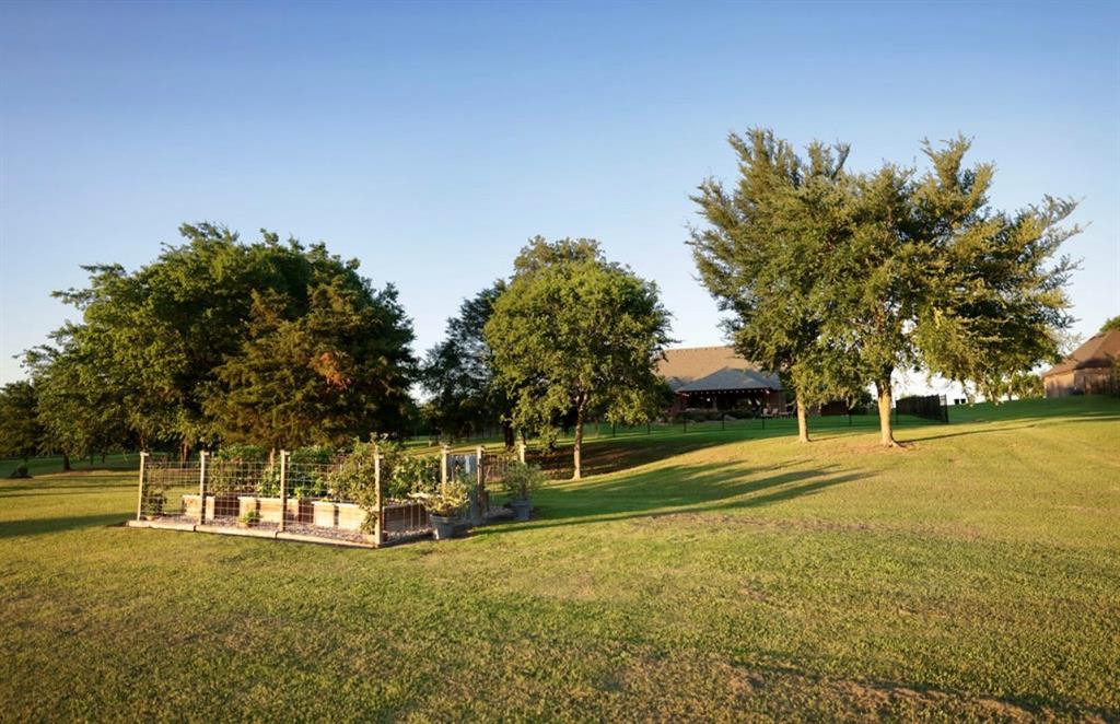 1387 Shadow Lakes Drive Wills Point, TX 75169 - Photo 30 of 30 View of back side of property with vegetable garden
