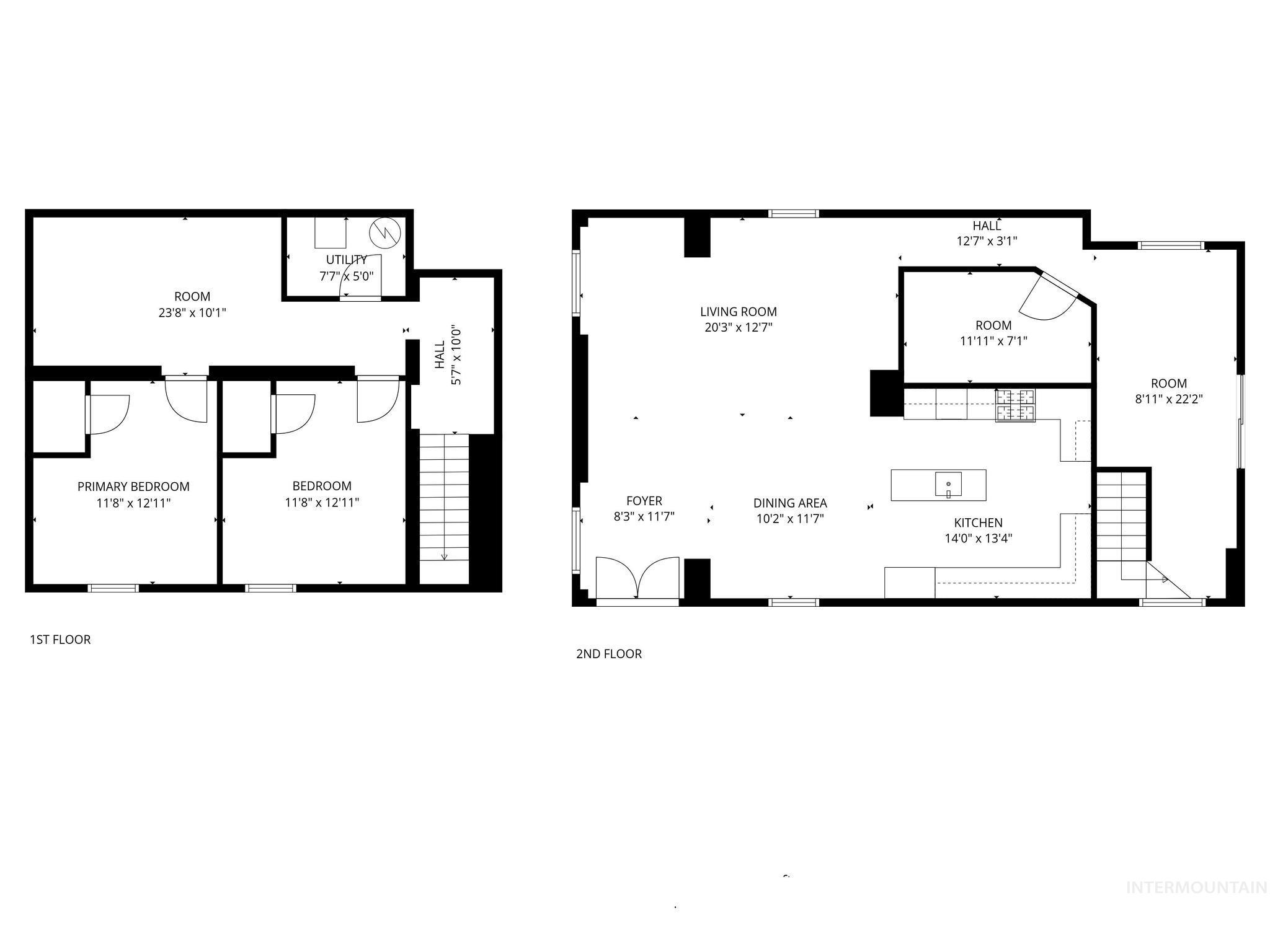 1226 Washington Street Gooding, ID 83330 - Photo 13 of 13 View of home floor plan