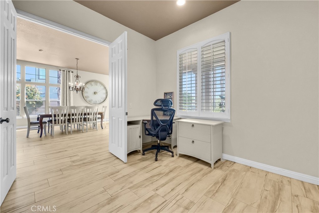 45407 Callesito Altar Temecula, CA 92592 - Photo 11 of 47 a view of a workspace with wooden floor