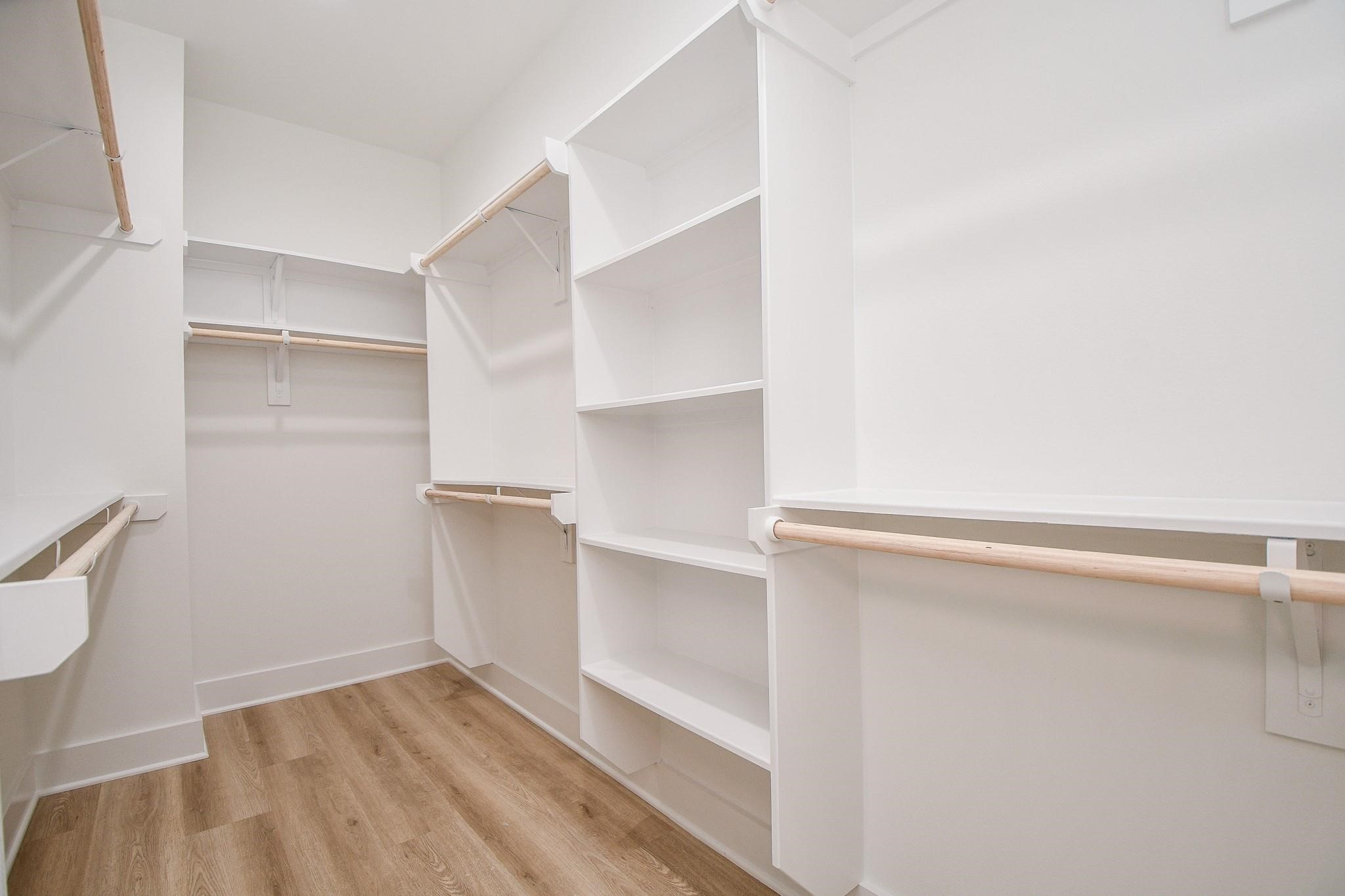 2305 Maury Street Houston, TX 77026 - Photo 12 of 19 a view of an empty walk in closet