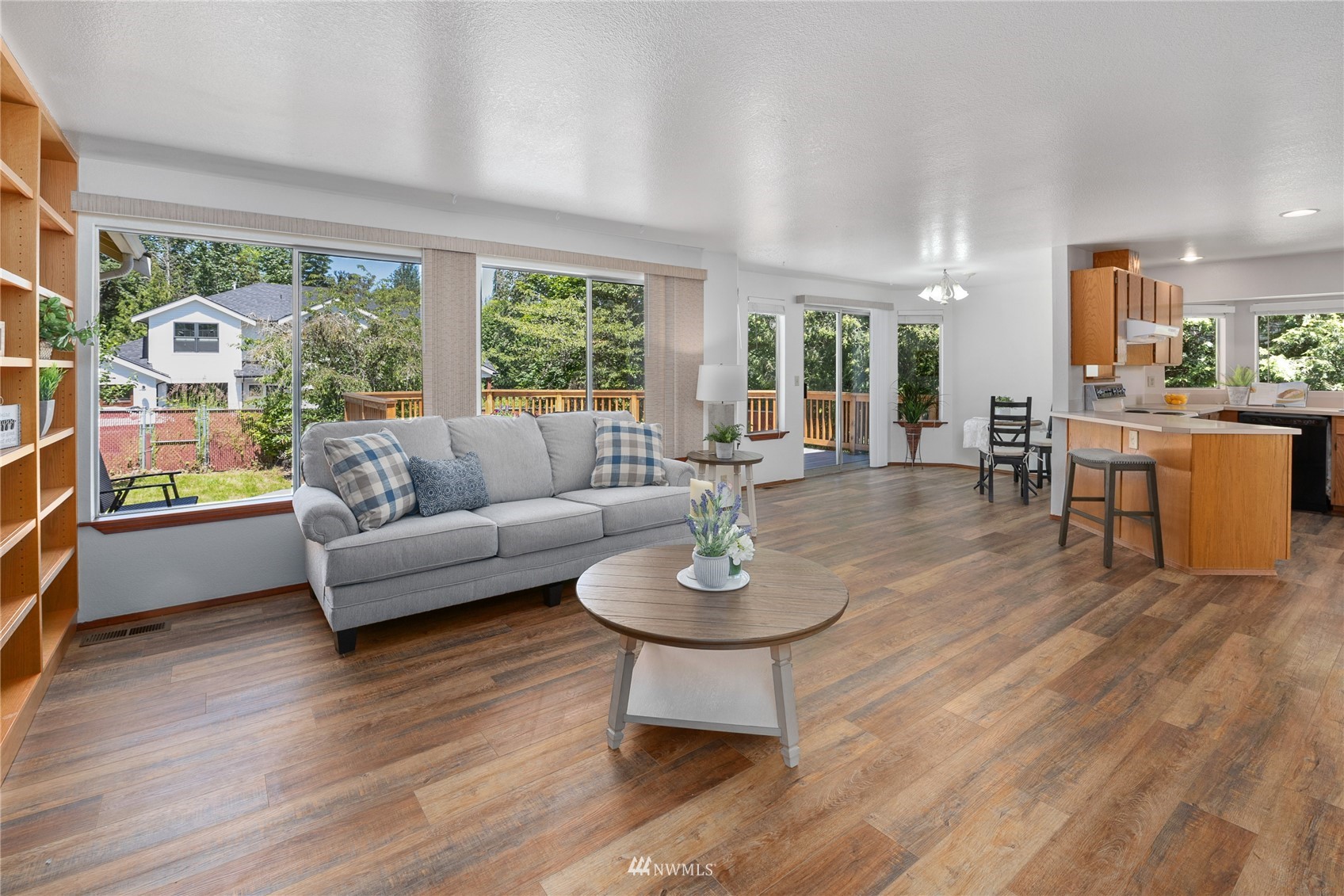 813 226th Street Southeast Bothell, WA 98021 - Photo 15 of 30 a living room with furniture and a large window