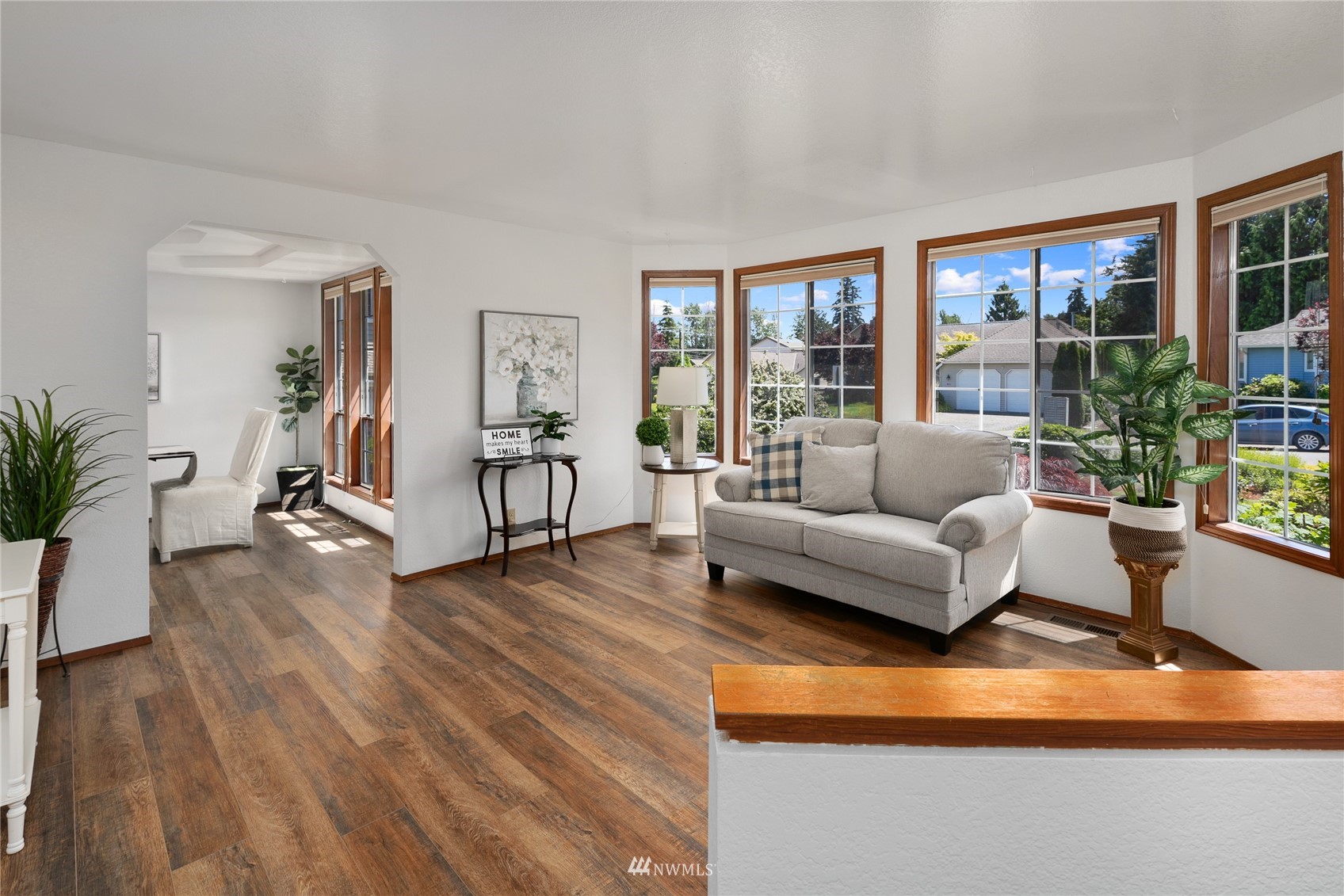 813 226th Street Southeast Bothell, WA 98021 - Photo 5 of 30 a living room with furniture and a large window