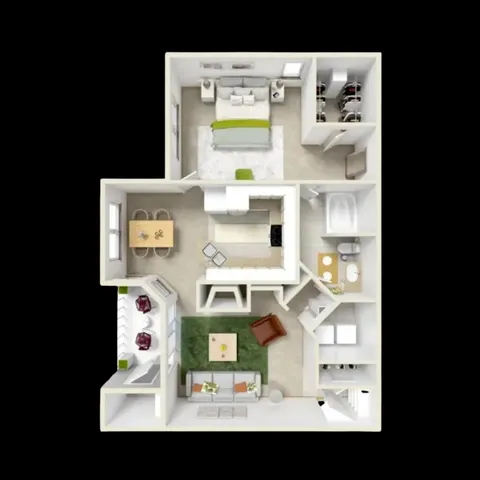 a picture of a bathroom with a sink and a mirror