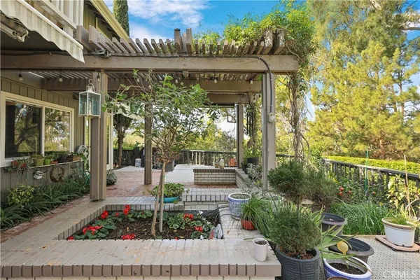 a outdoor view with sitting space