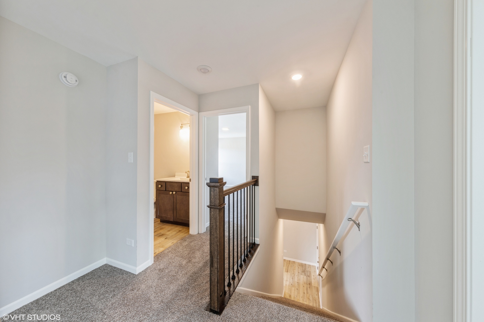 200 Crystal Lane Steger, IL 60475 - Photo 20 of 24 a view of a hallway with closet and wooden floor