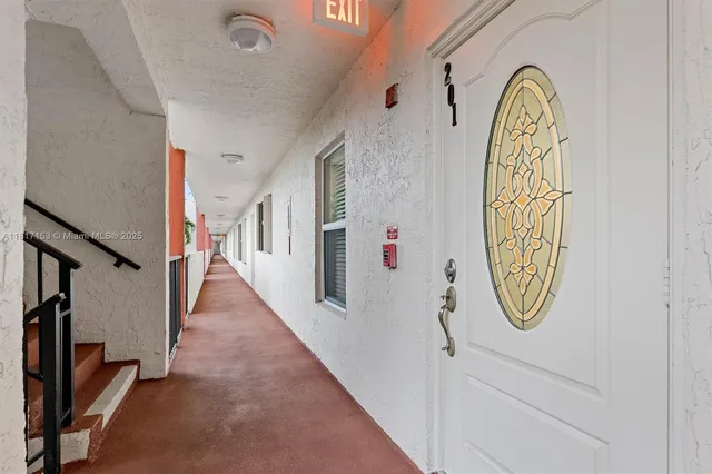 a view of the entryway