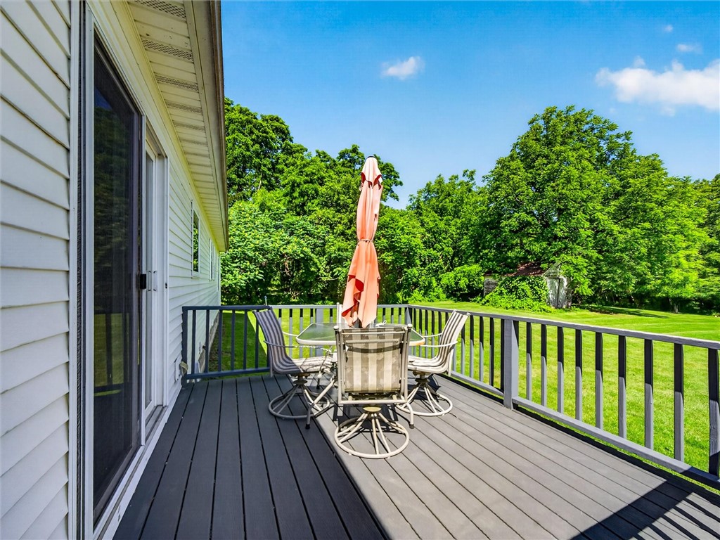 7142 Woolston Road East Bloomfield, NY 14469 - Photo 40 of 48 Back deck