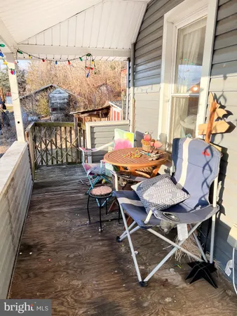 a outdoor space with furniture