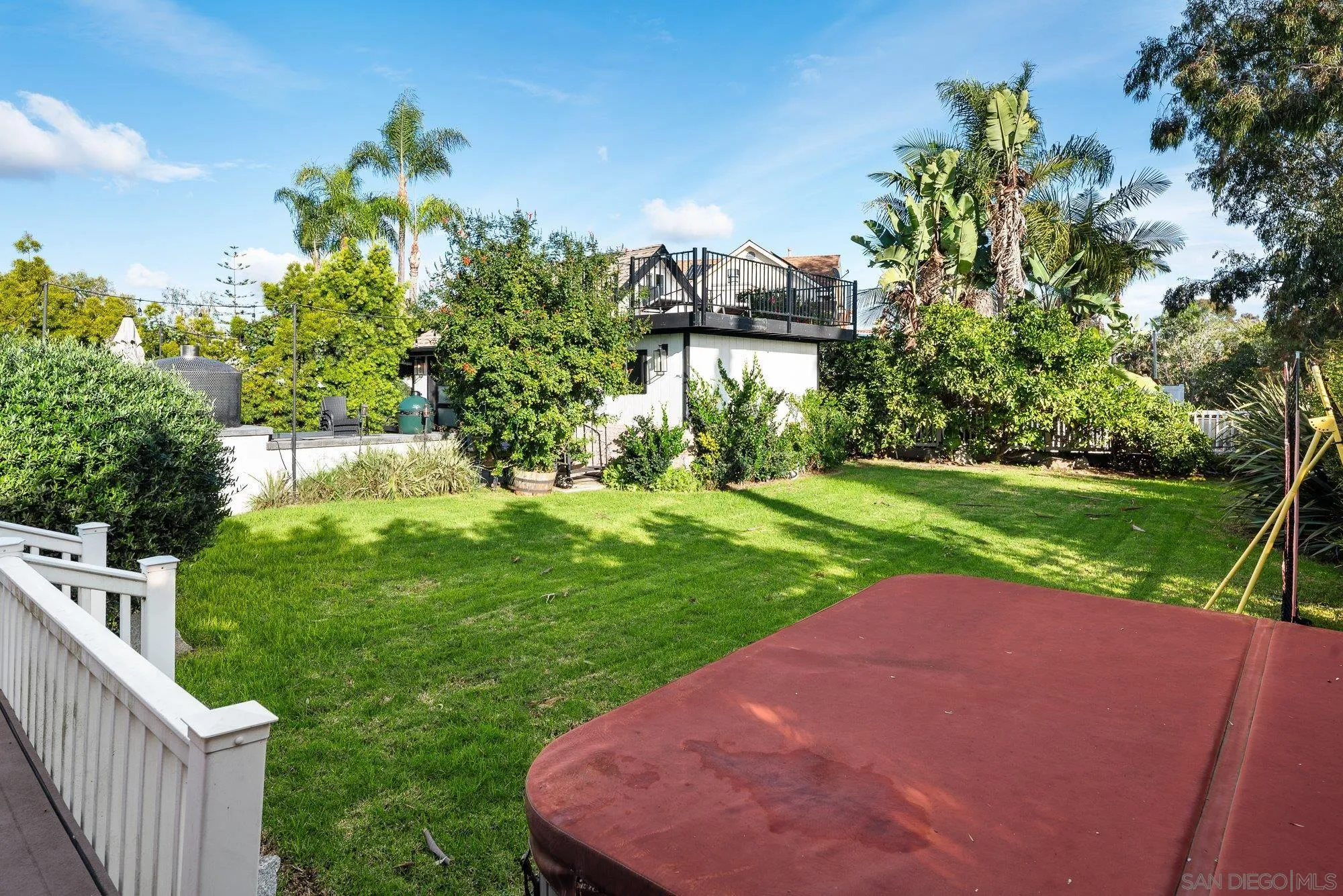 3491 Shawnee Road San Diego, CA 92117 - Photo 49 of 66 a view of a backyard with a garden and plants