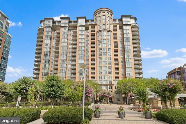 a front view of a building