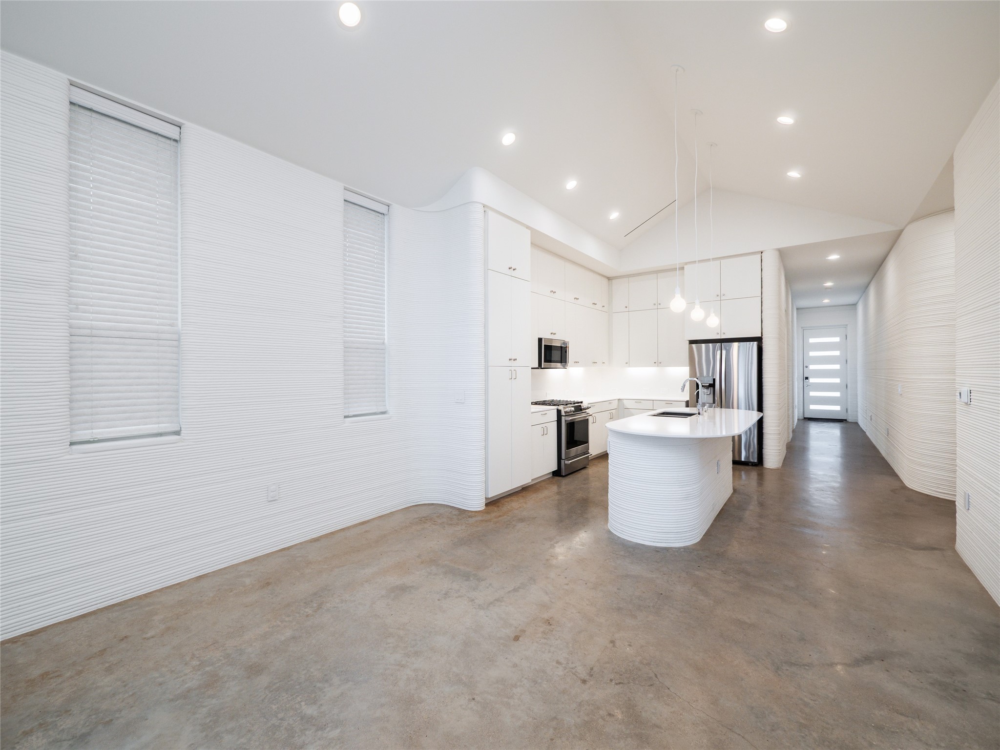 304 Painted Sunset Drive Georgetown, TX 78628 - Photo 8 of 38 a room with a sink dishwasher stove and view of kitchen