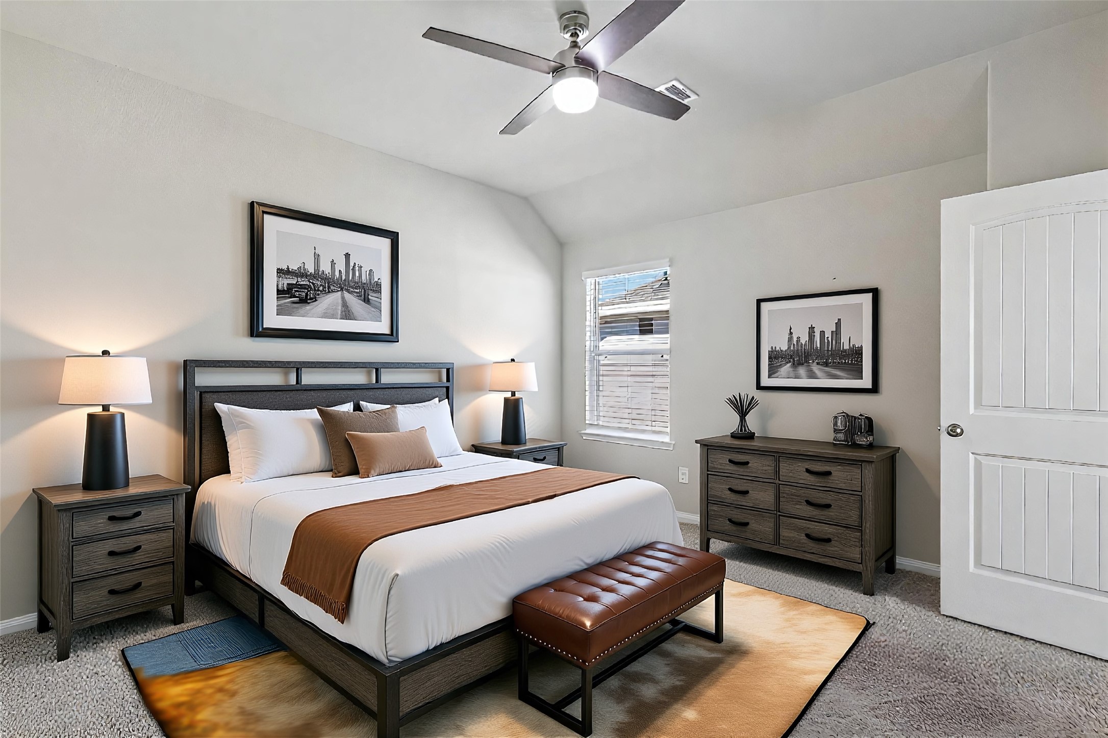 2903 August Mist Court Conroe, TX 77304 - Photo 26 of 40 Bedroom 2, virtually staged
