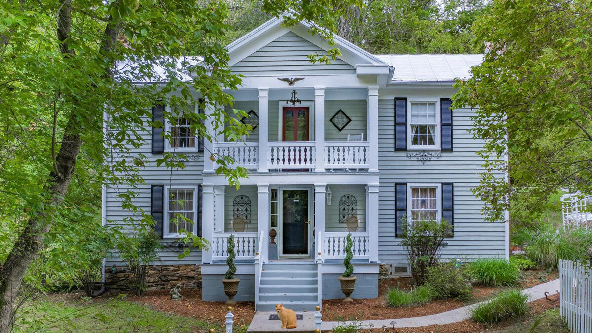 492 Greenhouse Road Lexington, VA 24450 - Photo 27 of 27 a front view of a house with garden