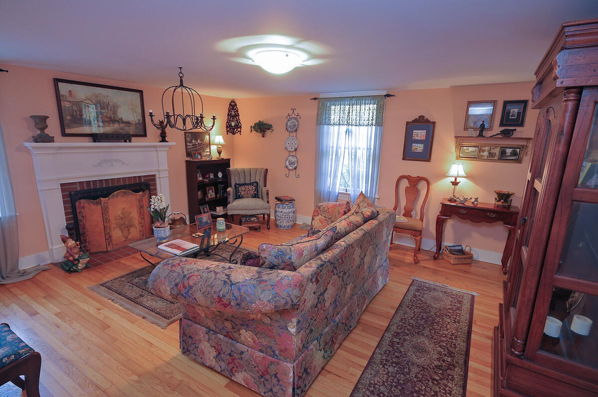 492 Greenhouse Road Lexington, VA 24450 - Photo 7 of 27 a living room with furniture and a fireplace