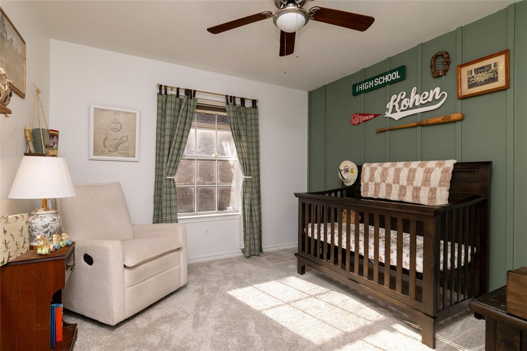 1908 Monte Cristo Drive Sherman, TX 75092 - Photo 25 of 38 a bedroom with furniture and windows