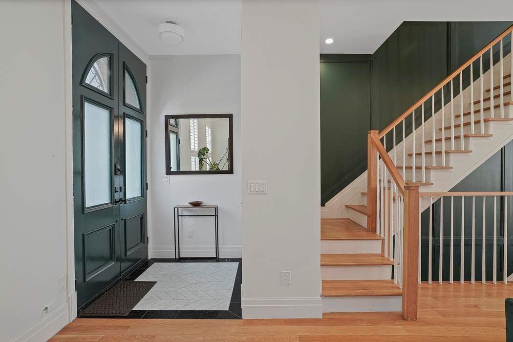 682 Madison Street Brooklyn, NY 11221 - Photo 2 of 28 a view of front door with hallway and stairs