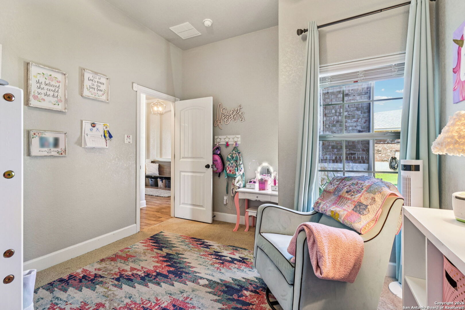 1074 Boulder New Braunfels, TX 78132 - Photo 16 of 40 a living room with furniture and a window