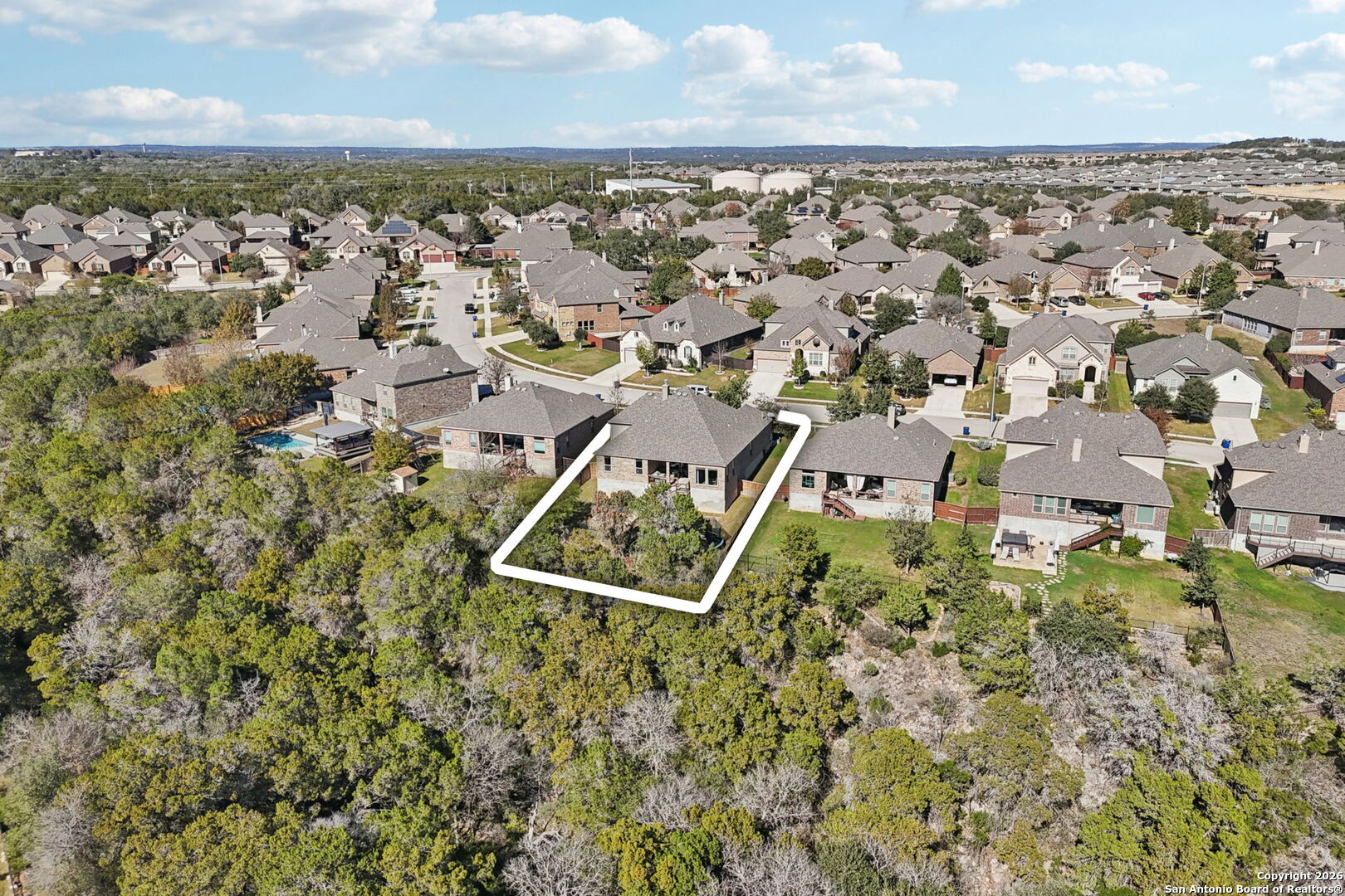 1074 Boulder New Braunfels, TX 78132 - Photo 39 of 40 an aerial view of multiple house