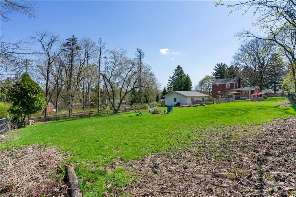 8263 Peebles Road Pittsburgh, PA 15237 - Photo 44 of 49 a view of a garden with trees