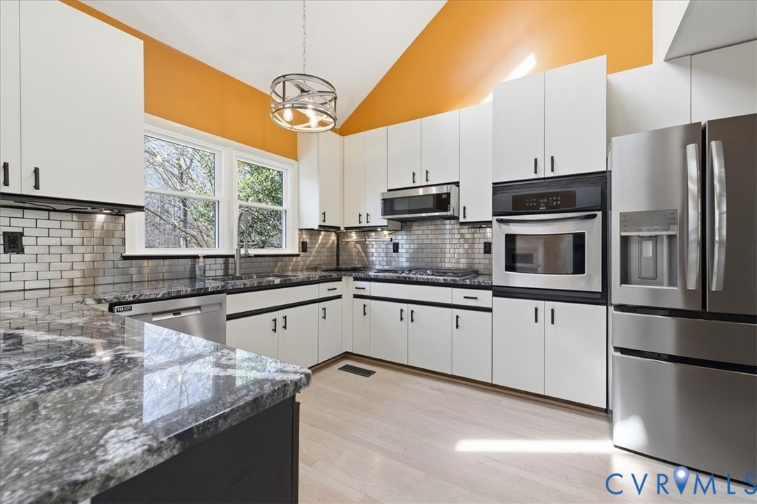 3520 Mill Road Hopewell, VA 23860 - Photo 15 of 51 kitchen with vaulted ceiling