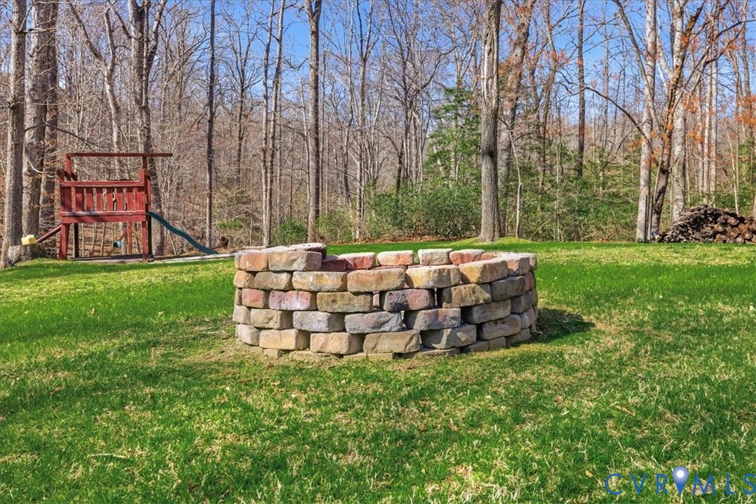 3520 Mill Road Hopewell, VA 23860 - Photo 39 of 51 firepit in rear yard