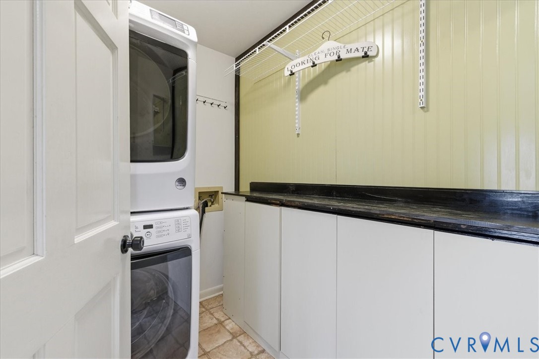 3520 Mill Road Hopewell, VA 23860 - Photo 43 of 51 laundry room on 1st level with stackable washer an